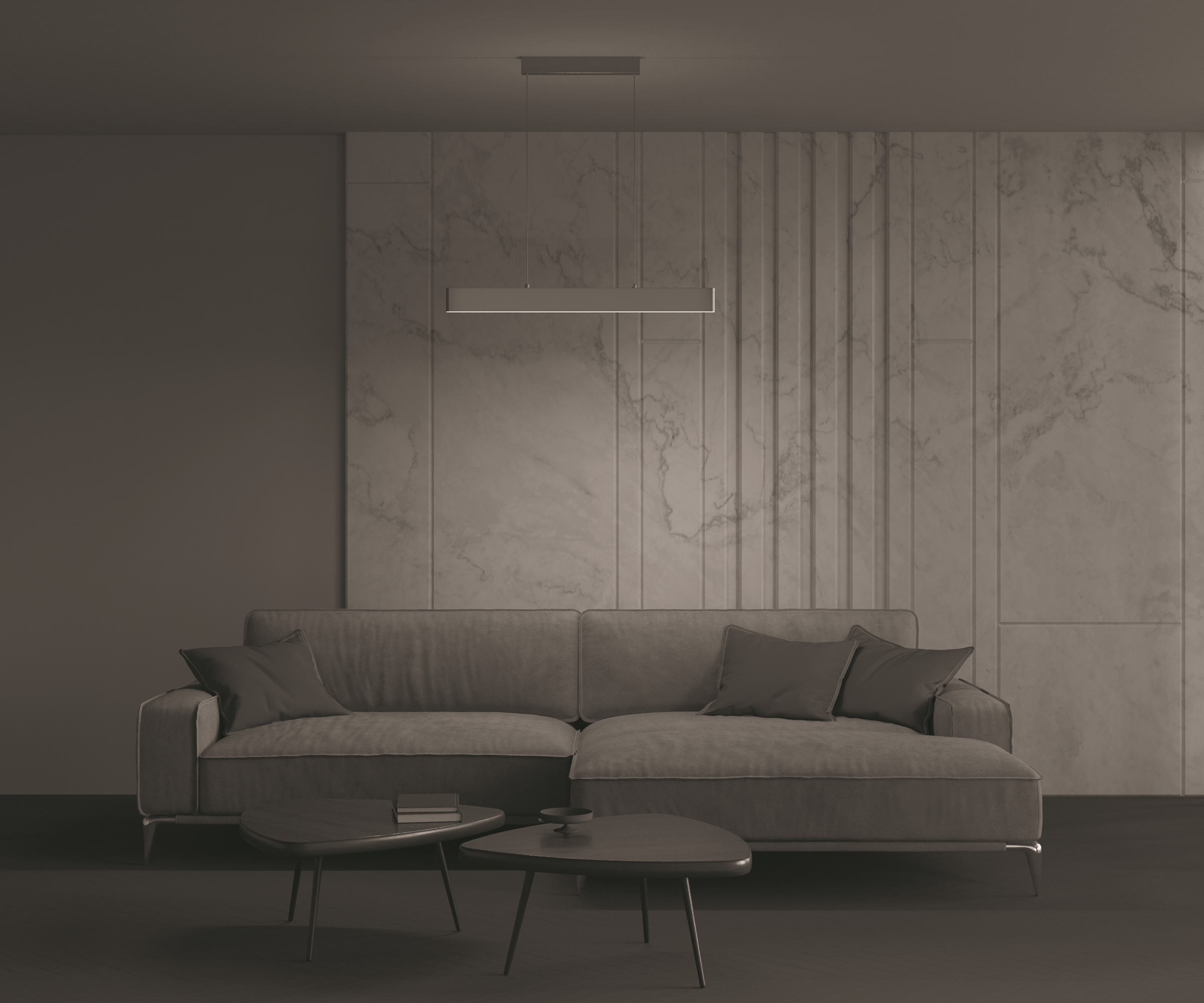 Картинка Подвесной светильник Step P010PL-L23G4K