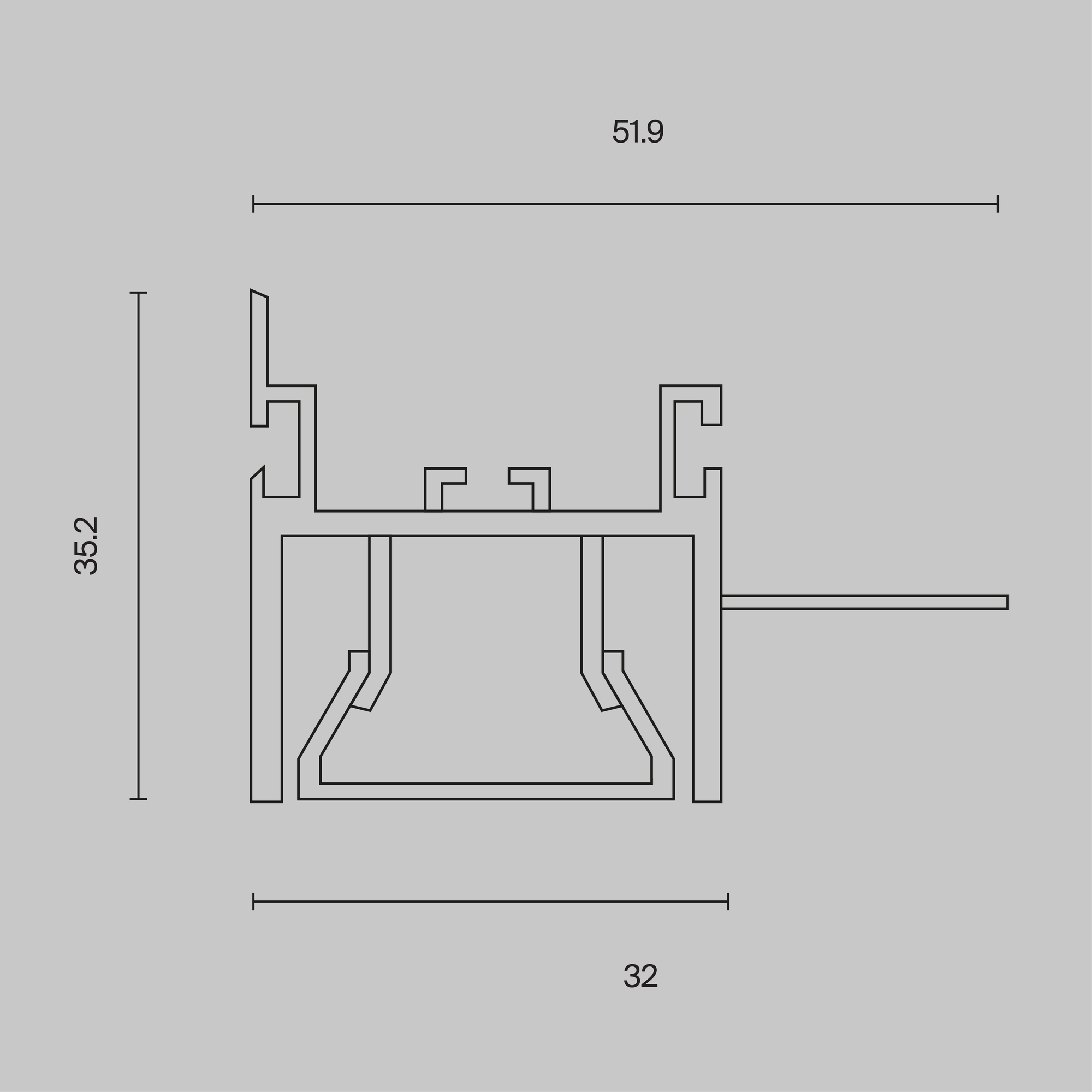 Комплектующие к светодиодной ленте Technical ALM013S-2M — фото 8
