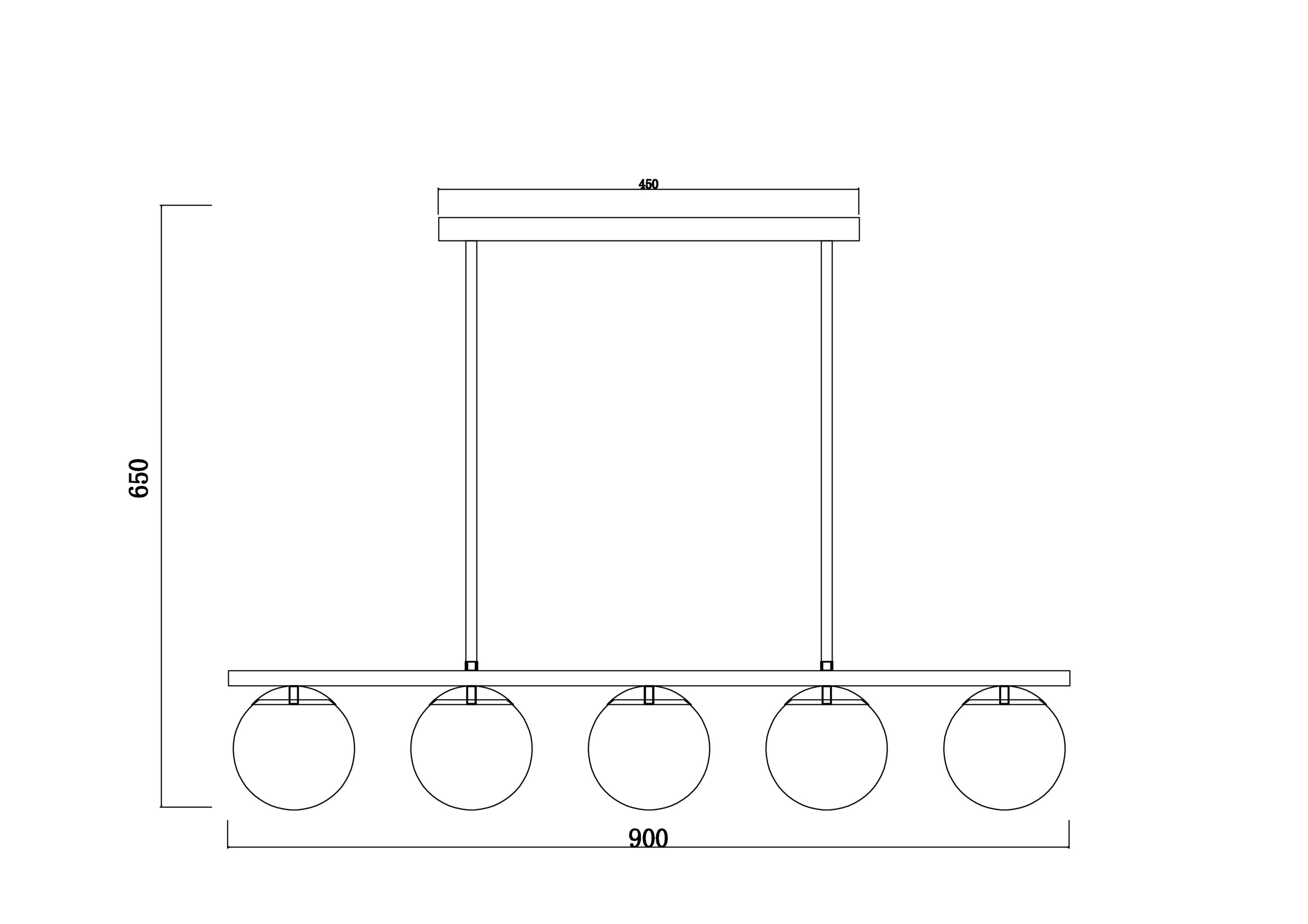 Дополнительная картинка Подвесной светильник Freya FR5199PL-05B