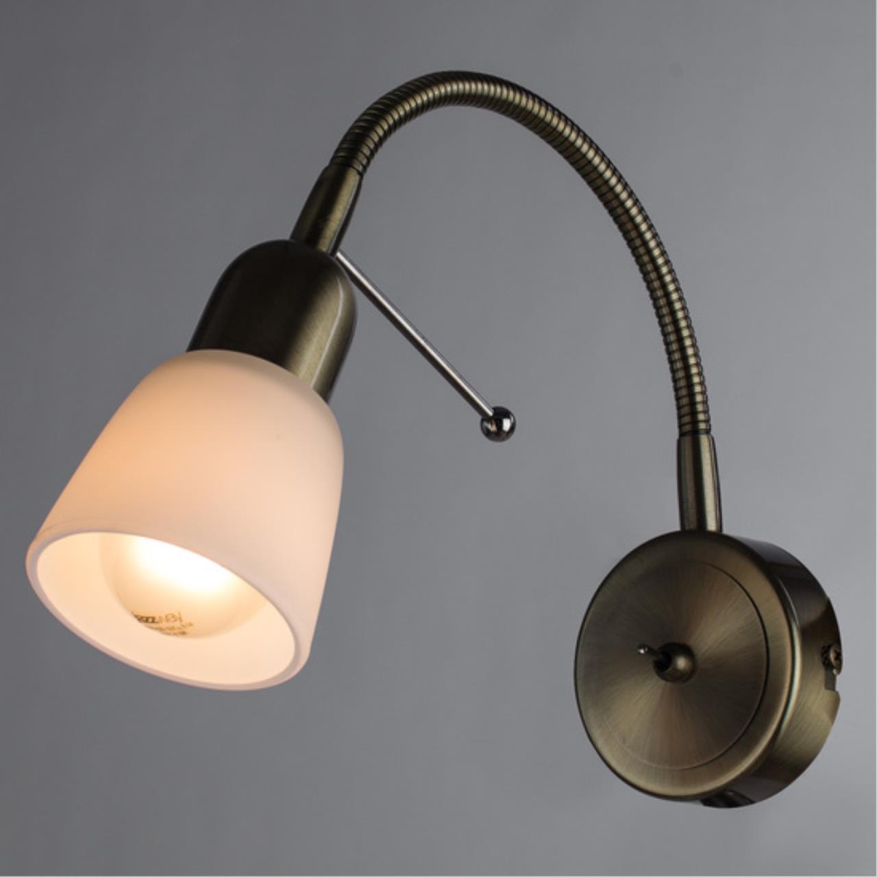 Картинка Спот Arte Lamp Lettura A7009AP-1AB