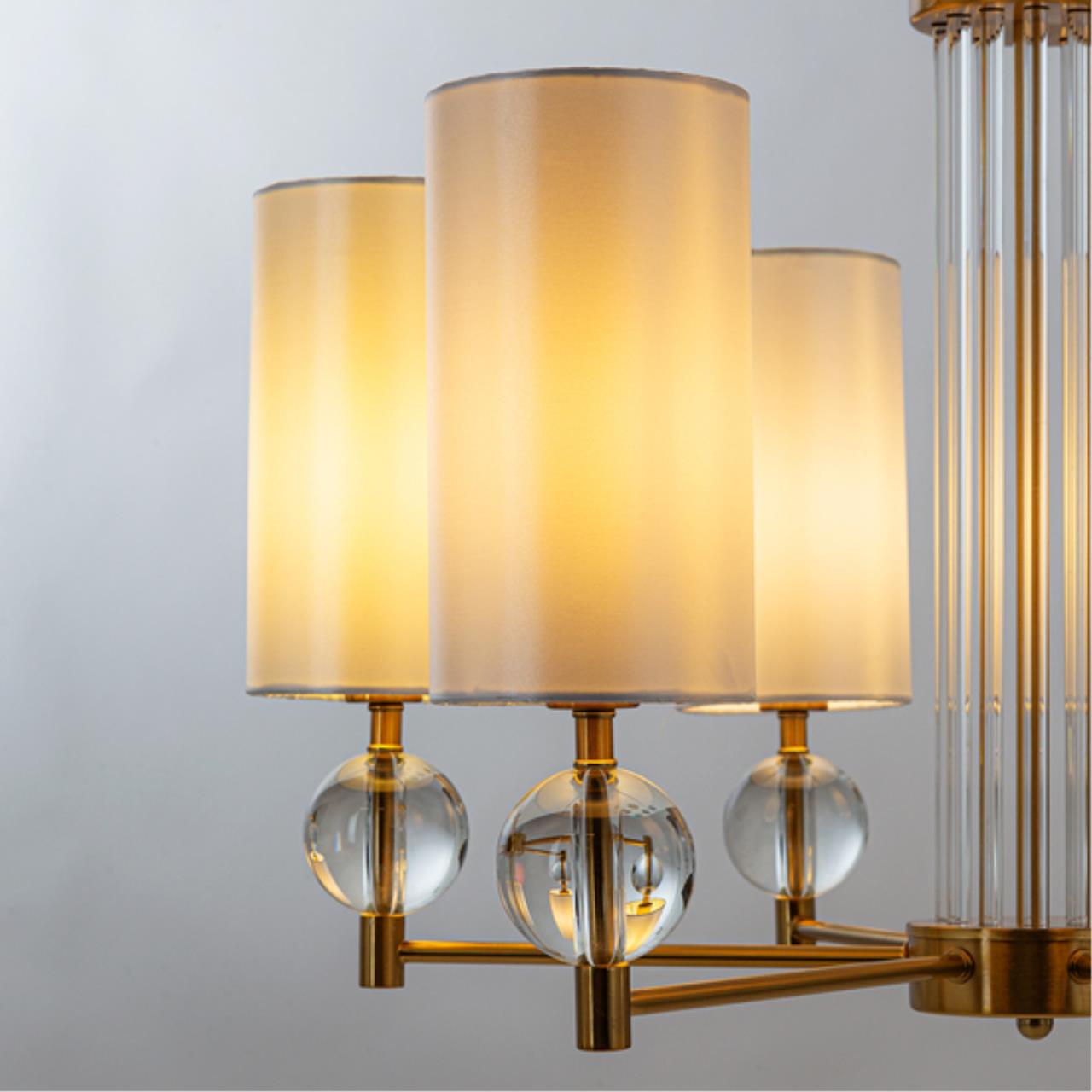 Дополнительная картинка Подвесная люстра Arte Lamp MATAR A4027LM-6PB