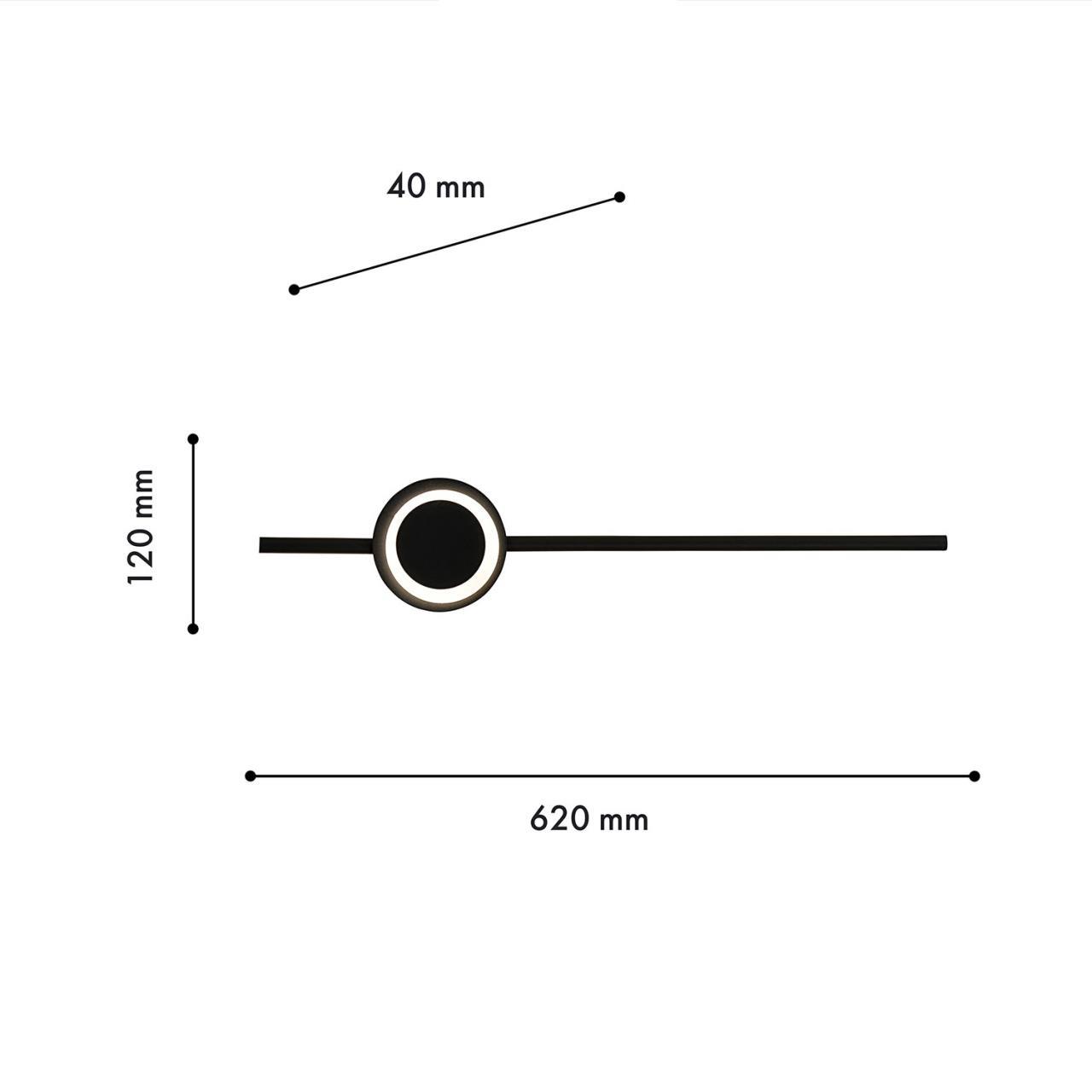 Дополнительная картинка Настенный светильник Longus 4163-1W
