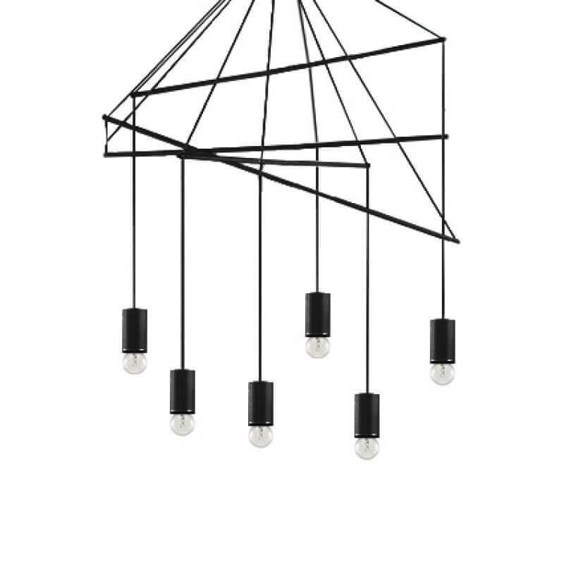 Дополнительная картинка Светильник POP SP6 NERO 158815