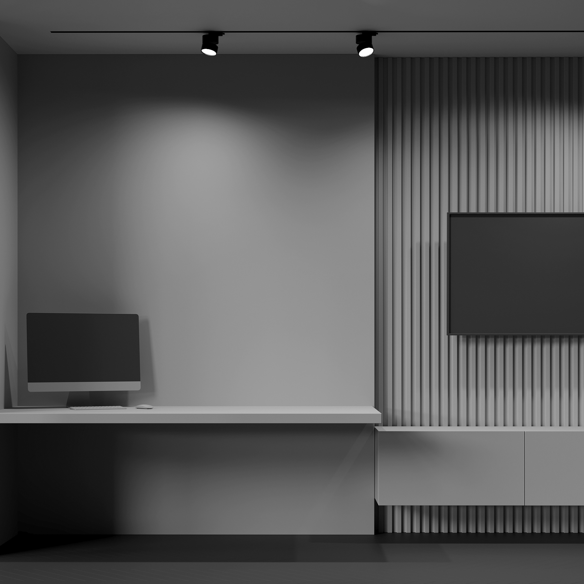 Дополнительная картинка Трековый светильник Technical TR007-1-12W4K-B