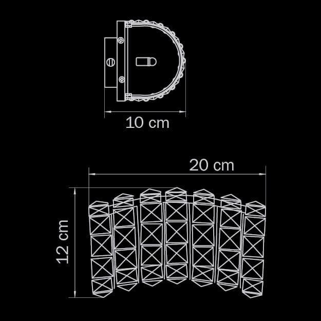 Картинка Настенный светильник Lightstar Onda 741622