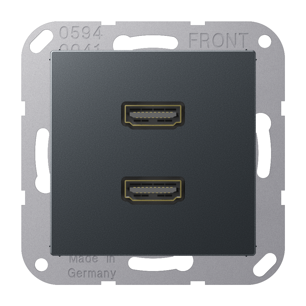 2 x HDMI, Лакированный термопласт, Серия A