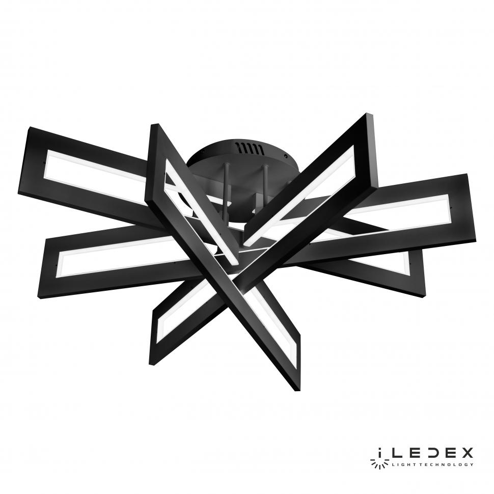 Дополнительная картинка Потолочный светодиодный светильник iLedex Stalker 9082-R800-X 128W BK