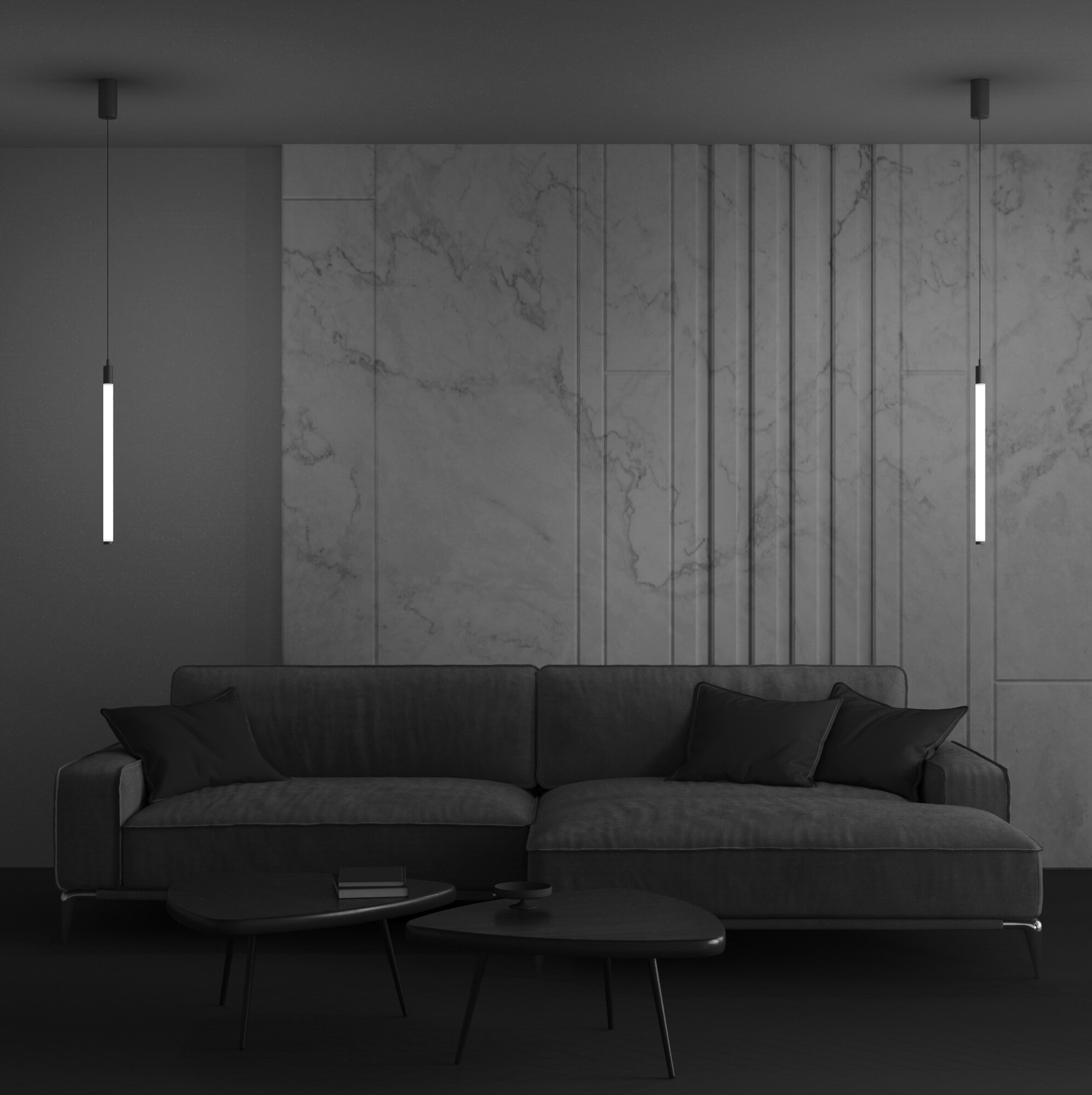 Дополнительная картинка Подвесной светильник Technical P022PL-L10MG3K