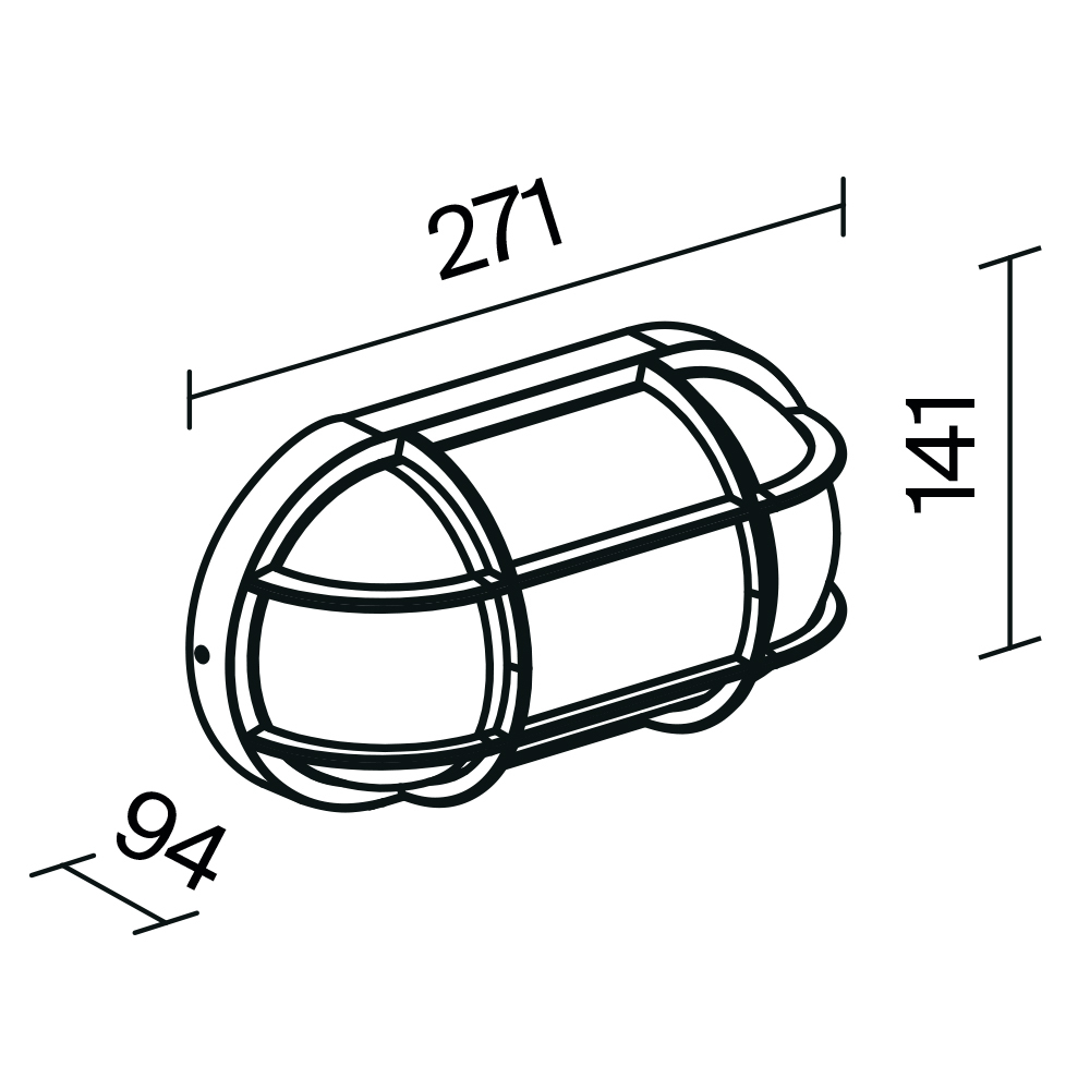 Дополнительная картинка Настенный светильник (бра) Outdoor O449WL-01GF1