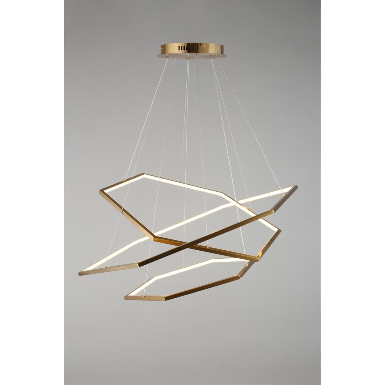 Картинка Подвесная светодиодная люстра Aployt Polunia APL.021.03.136