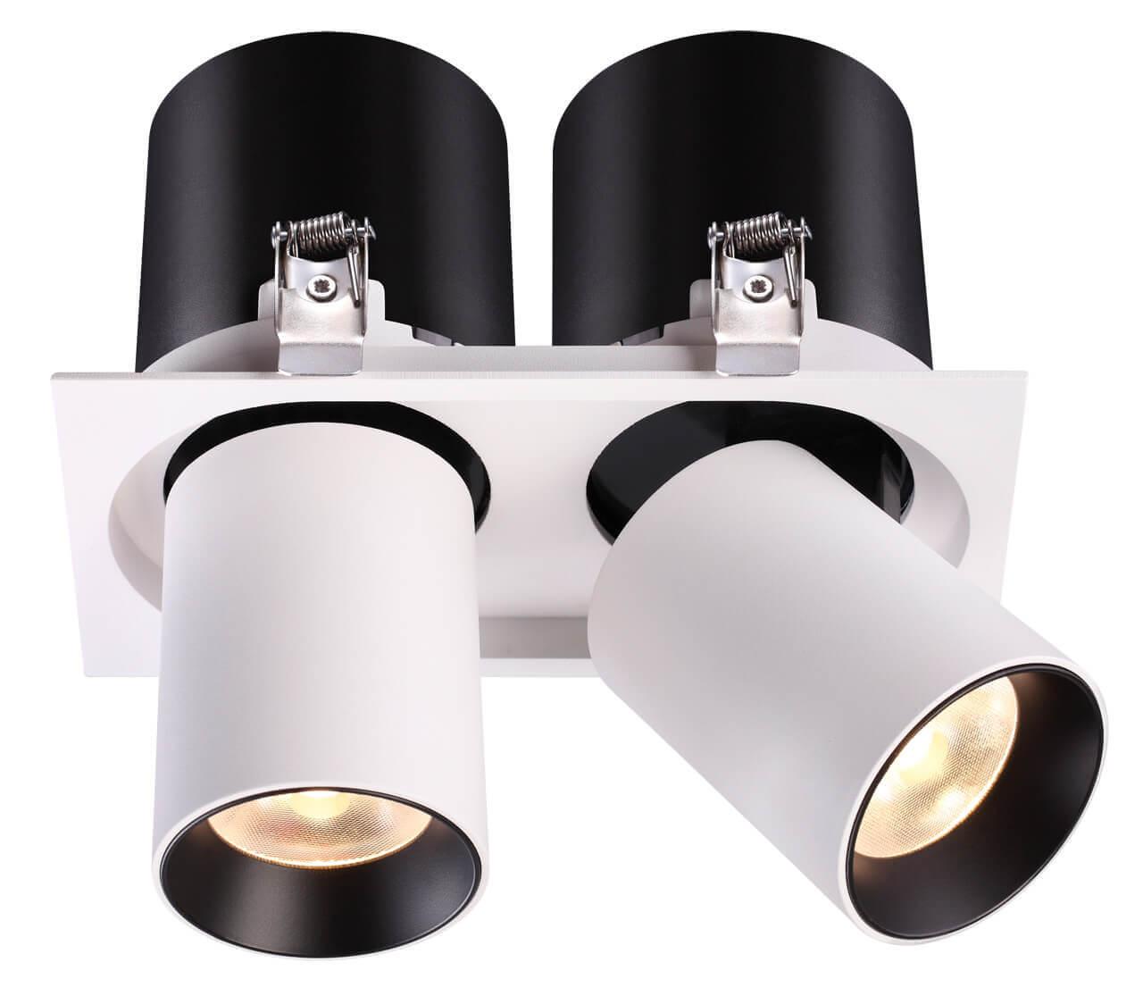 Дополнительная картинка Встраиваемый светодиодный светильник Novotech Spot Lanza 358083