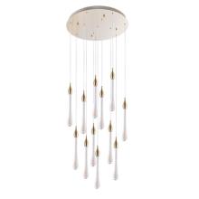 люстры каскадная люстра arte lamp raindrop a1803lm-36pb, доставка по Казахстану 