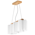 люстры подвесная люстра lightstar nubi legno 802135, доставка по Казахстану 