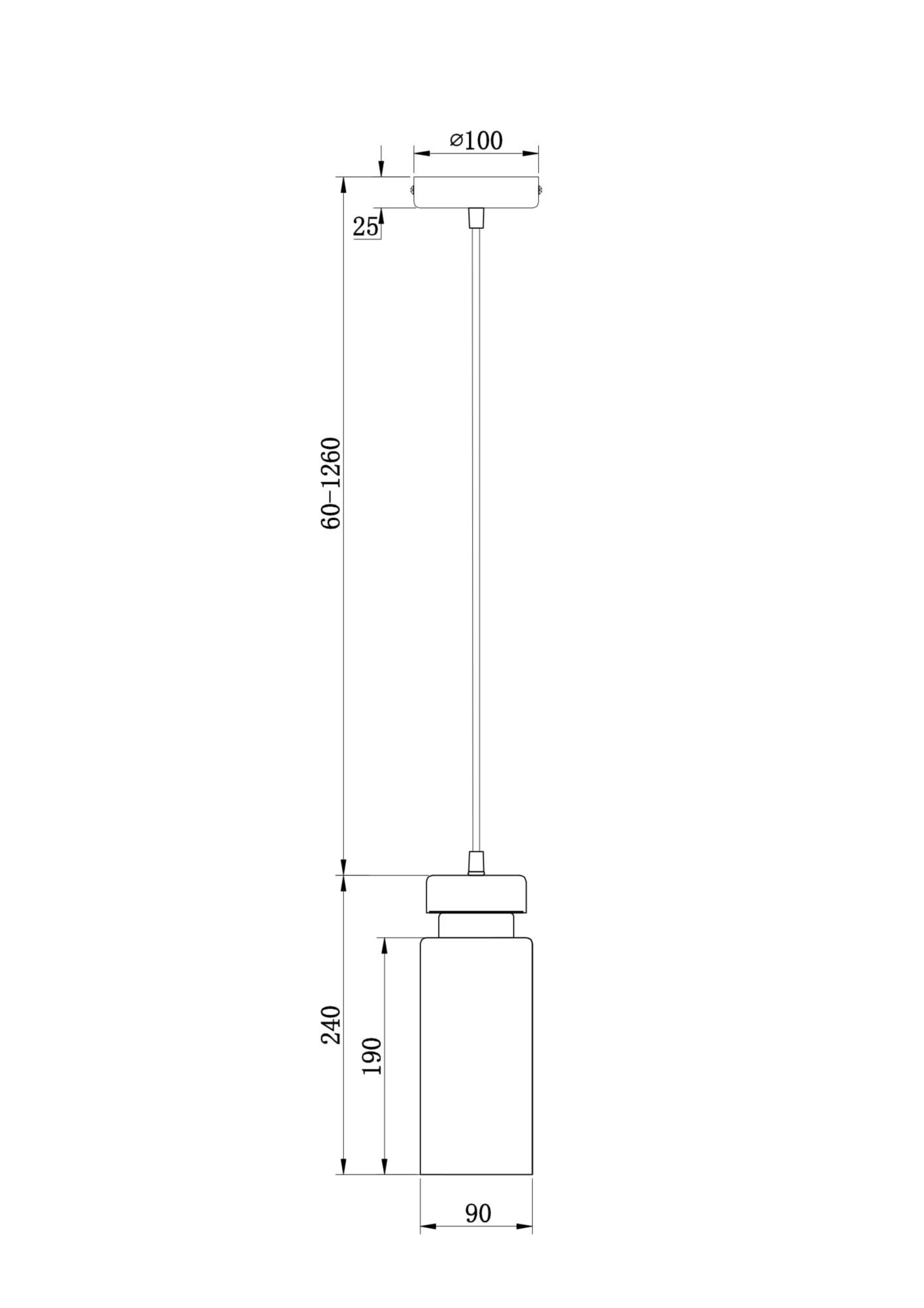 Дополнительная картинка Подвесной светильник Freya FR8011PL-01N