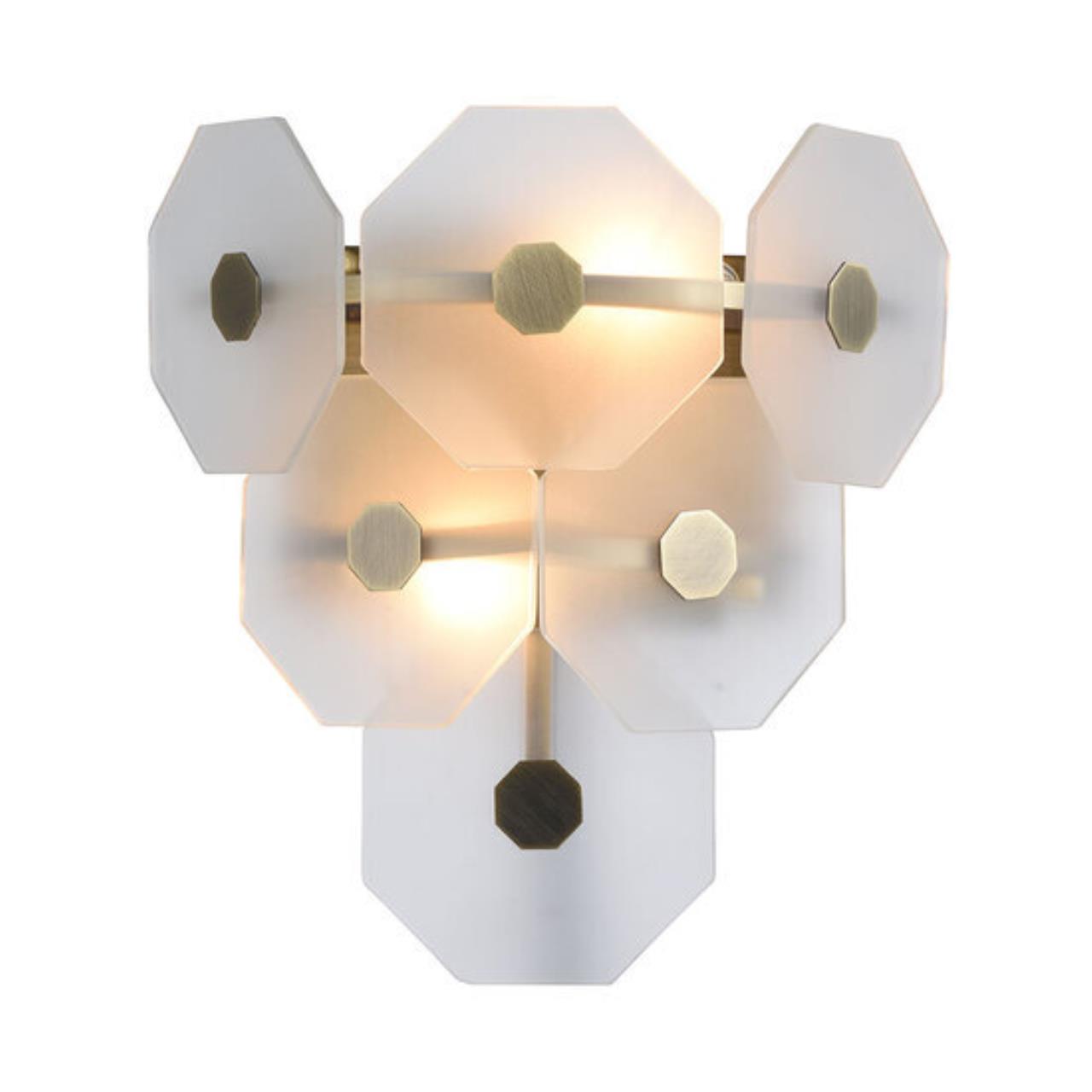 Картинка Настенный светильник Arte Lamp LAMBRUSCO A4069AP-2AB