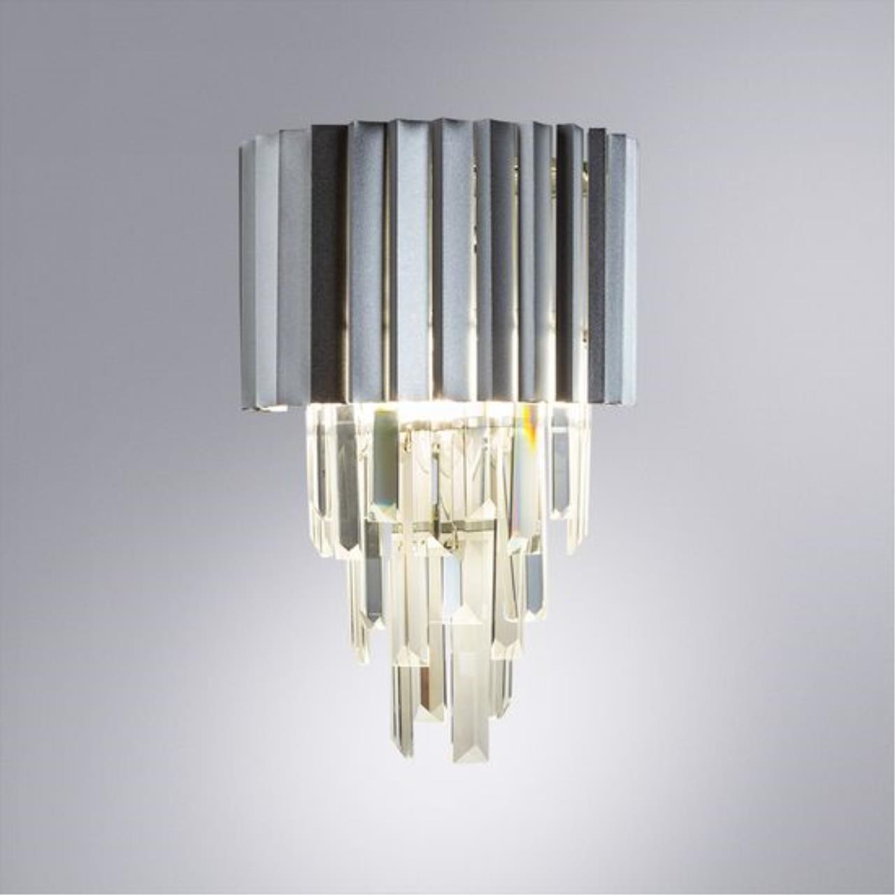 Настенный светильник Arte Lamp MUSCIDA A1004AP-2SI — фото 6