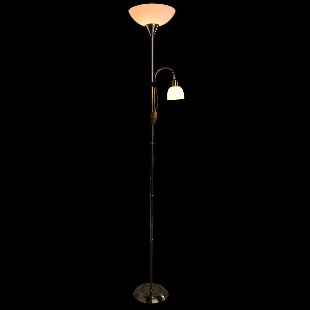 Картинка Торшер Arte Lamp Duetto A9569PN-2AB