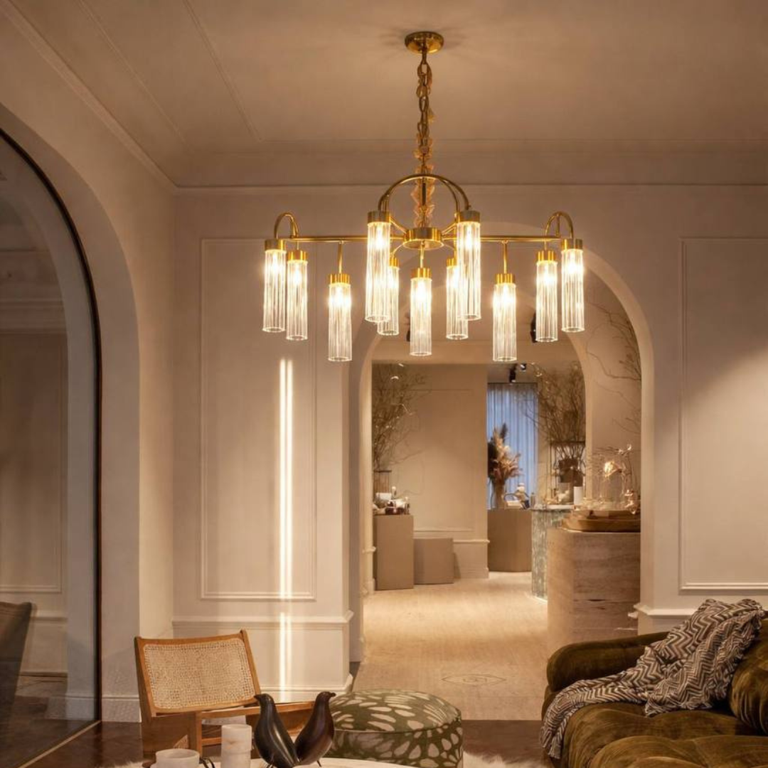 Итальянские люстры и бра Borgia - благородная геометрия и классический стиль