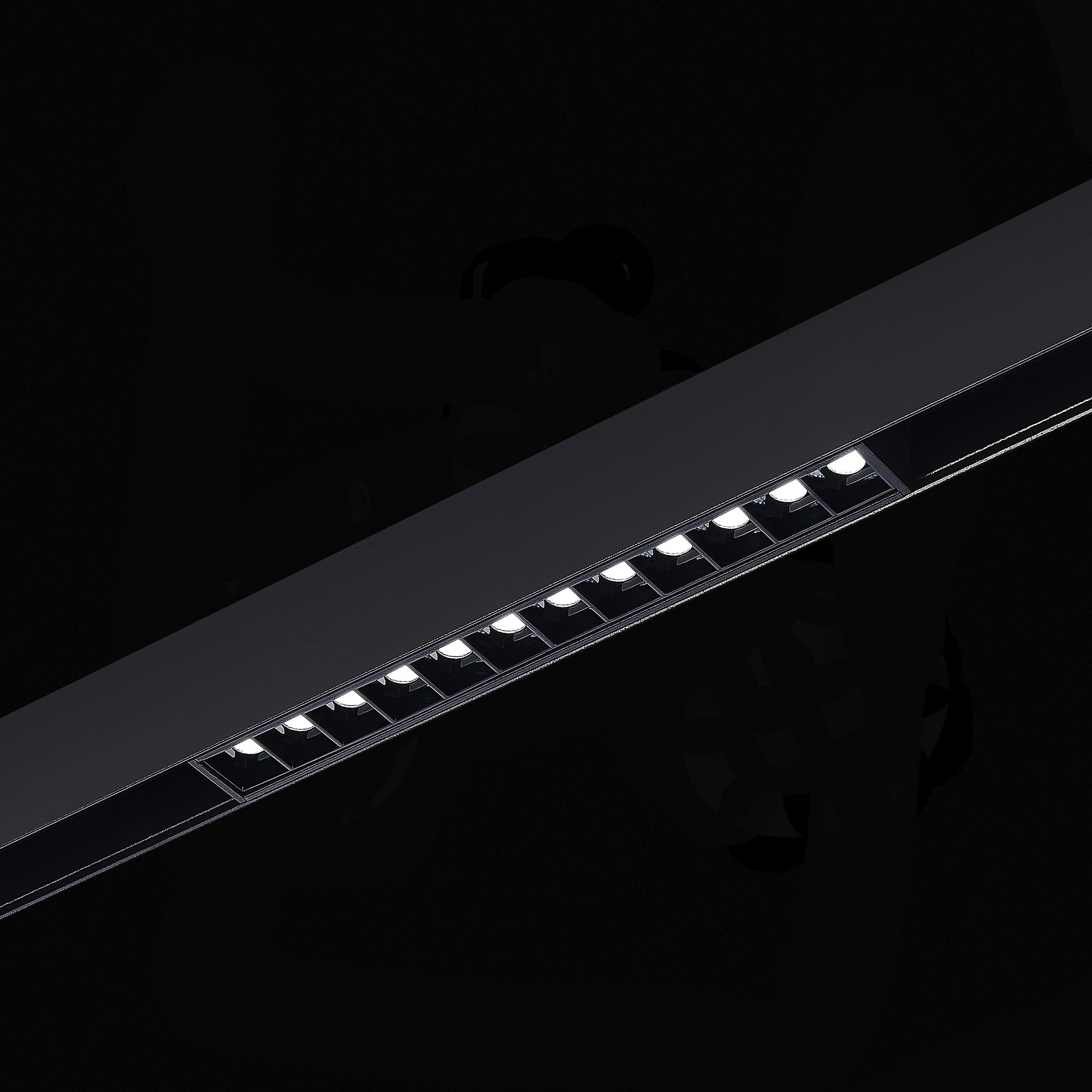 Магнитный трековый светильник ST Luce Smart Черный Skyline 48 ST371.406.12, фото 2