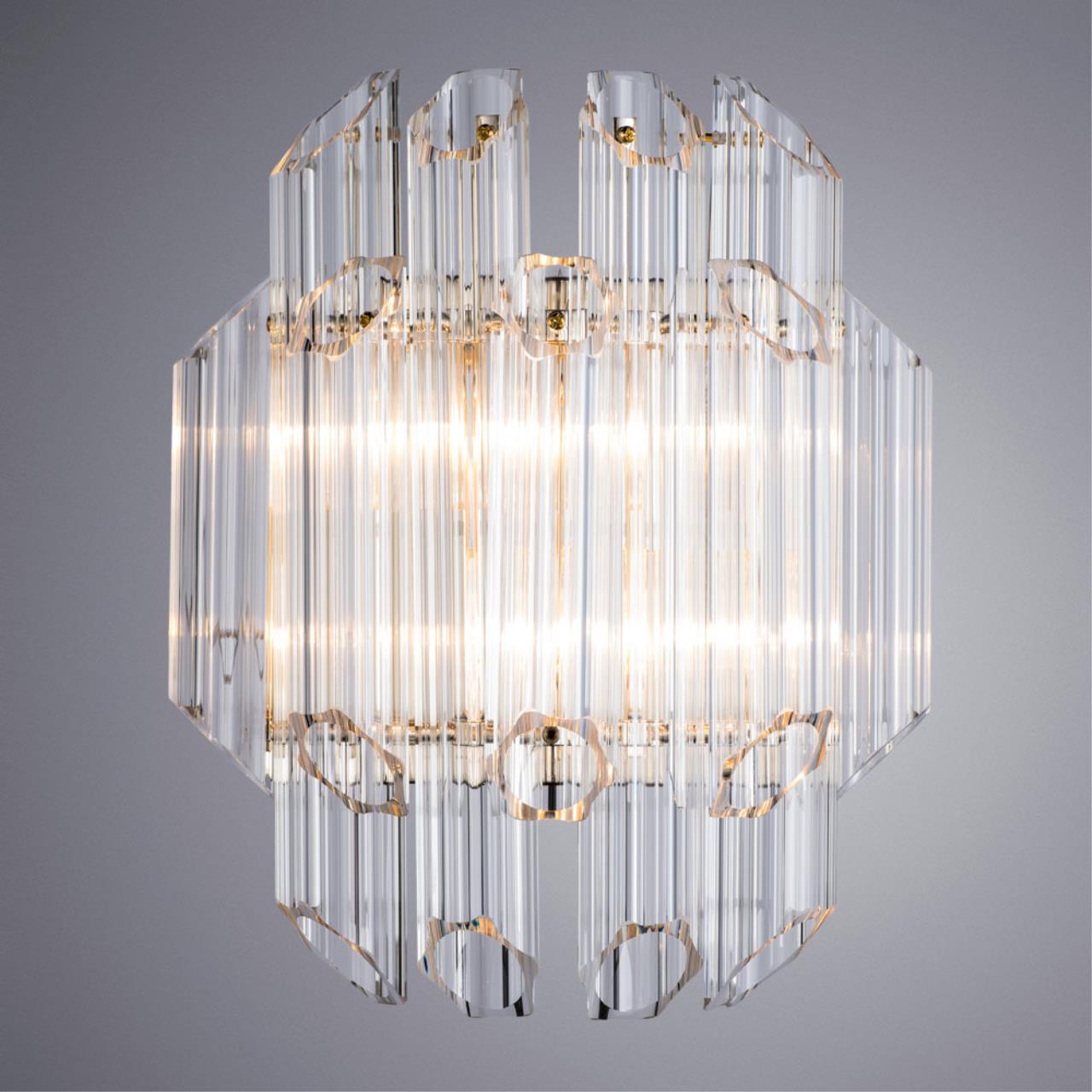 Картинка Настенный светильник Arte Lamp Jastin A2848AP-2GO