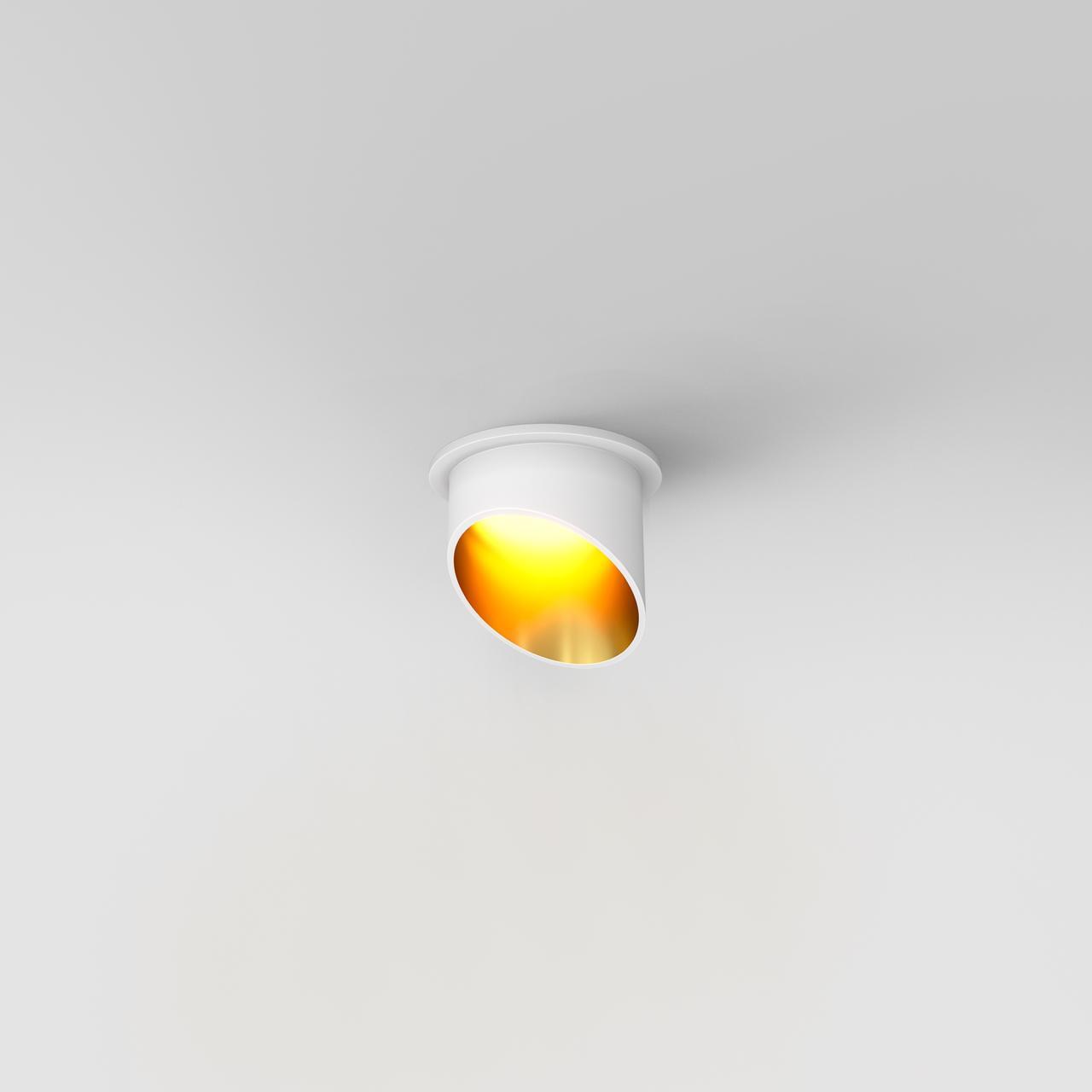 Дополнительная картинка Встраиваемый светильник Technical DL044-01-GU10-W