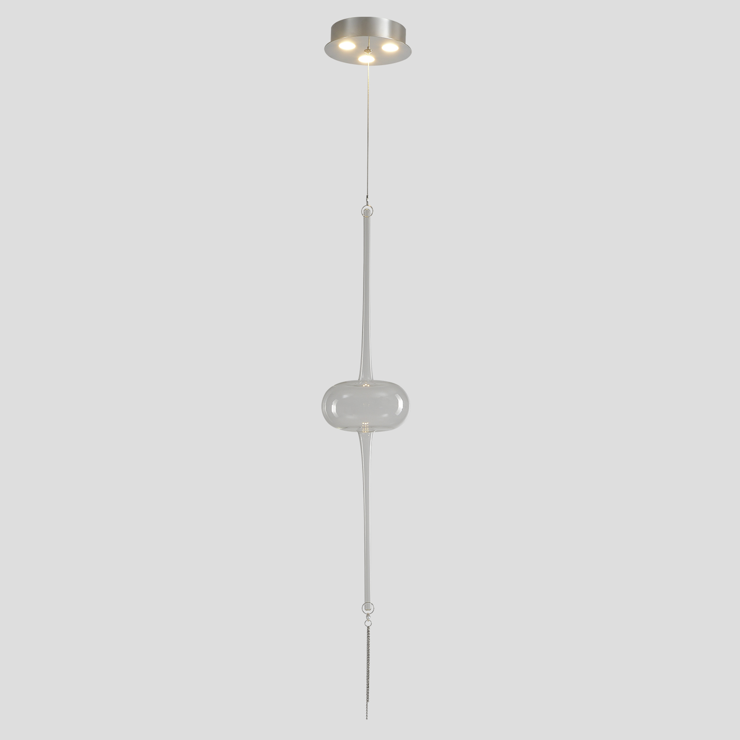 Светильник подвесной GLASS Crystal Lux 3850/203