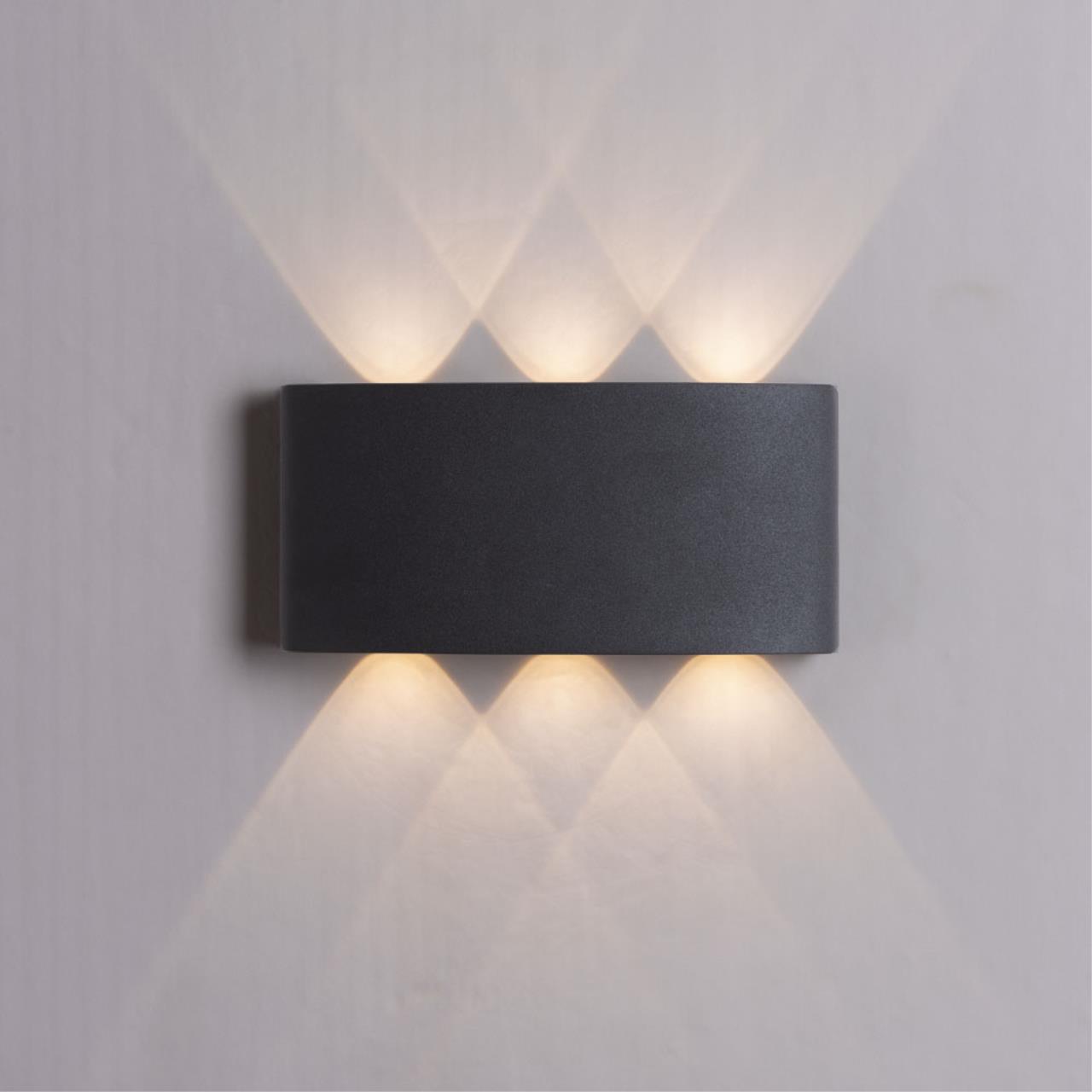 Картинка Уличный настенный светильник Arte Lamp Bosto A3722AL-2BK