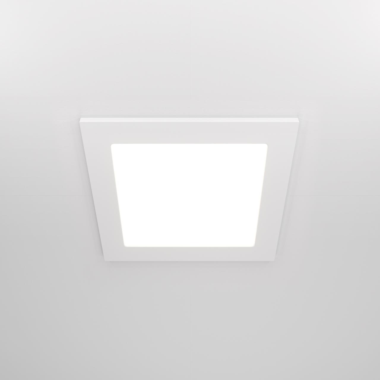 Дополнительная картинка Встраиваемый светодиодный светильник Maytoni Stockton DL020-6-L12W