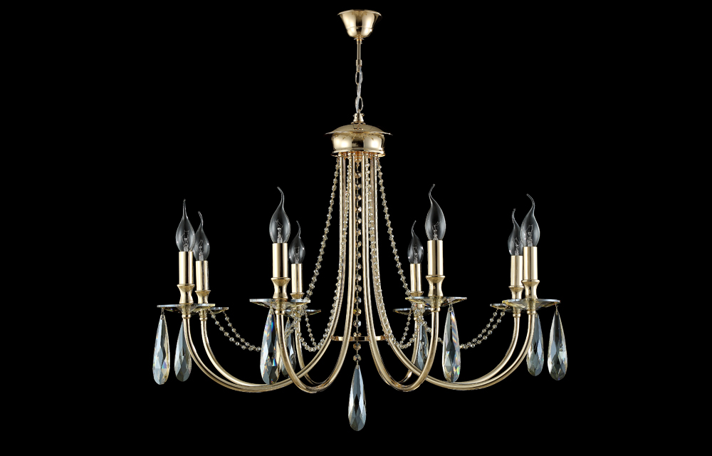 Дополнительная картинка Люстра Crystal Lux VICTORIA 3340/308