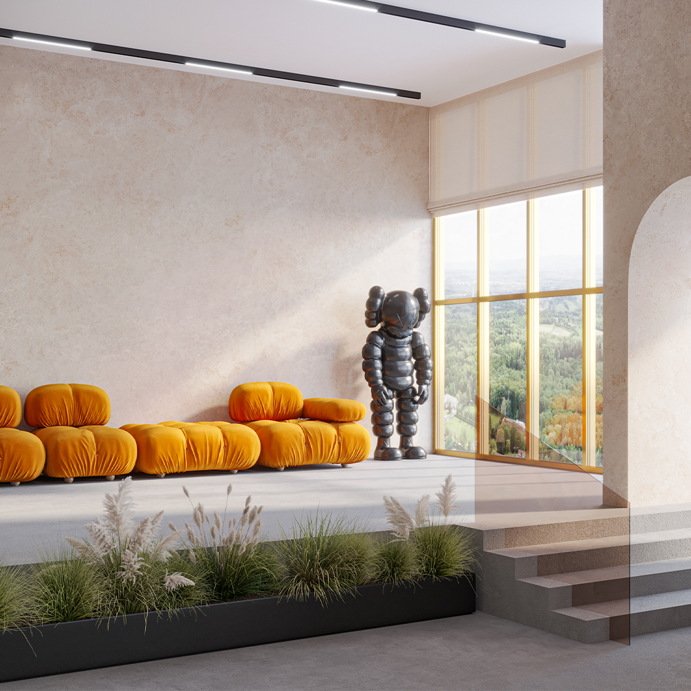 Дополнительная картинка Трековый светильник Technical TR074-2-20W4K-B