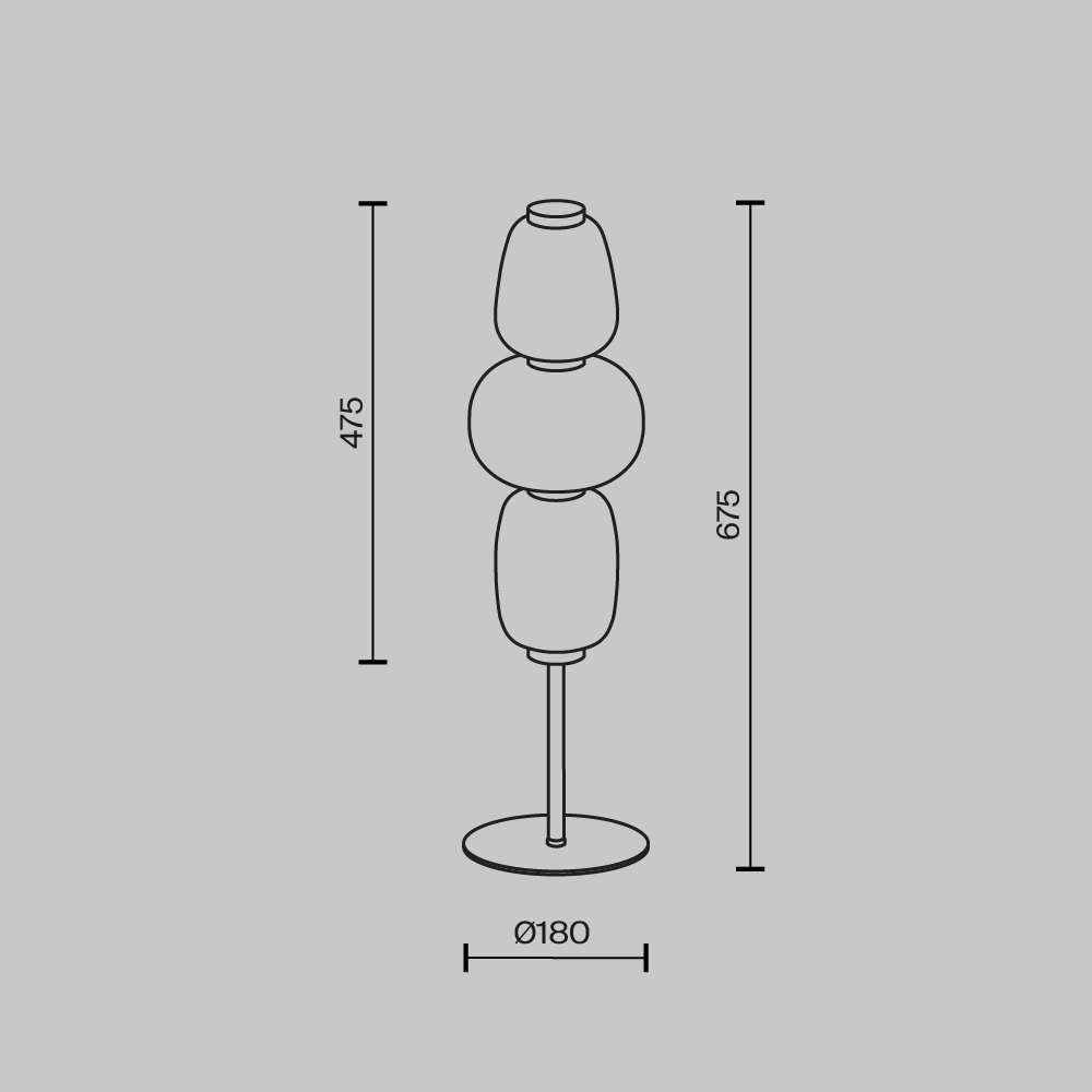 Картинка Настольный светильник Maytoni MOD267TL-L28G3K