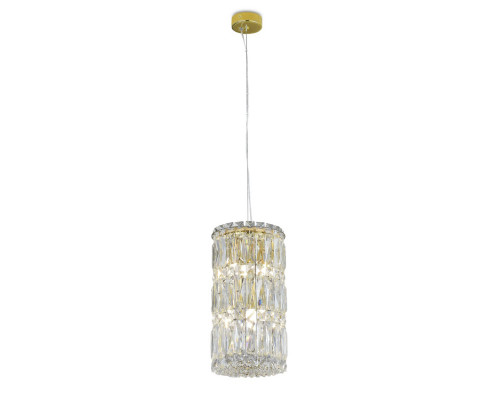 newport 8450 8456/s gold , подвесной светильник, gold clear crystal d18*h33/250 cm g9 6*40w, доставка по Казахстану 