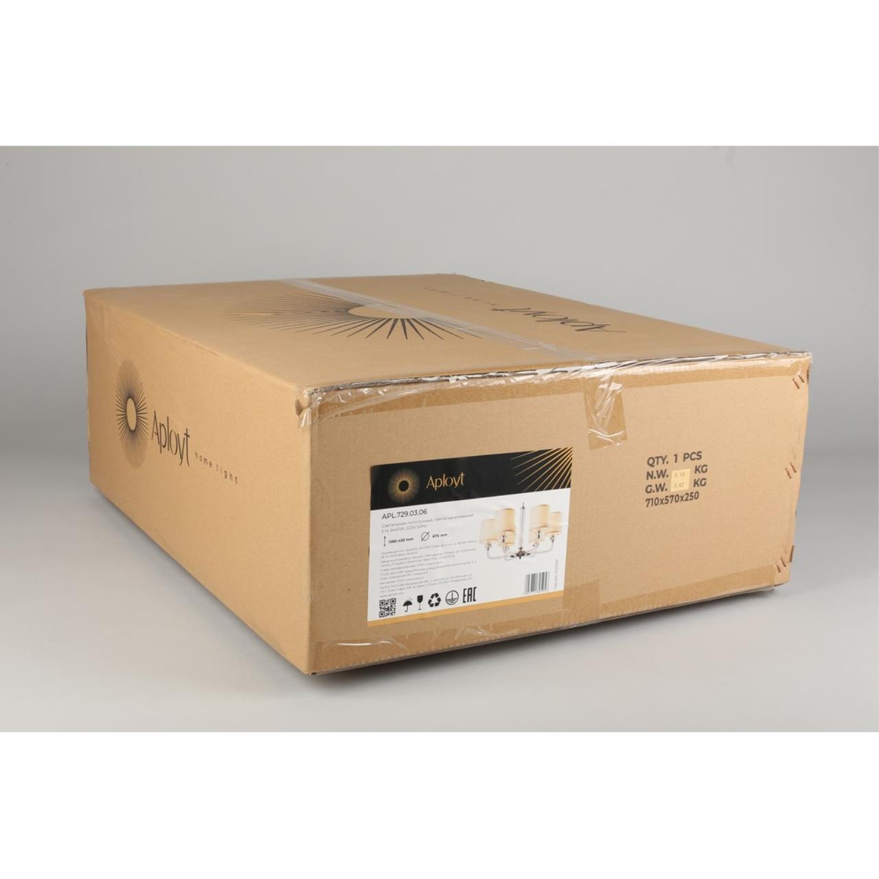 Картинка Подвесная люстра Aployt Mona APL.729.03.06