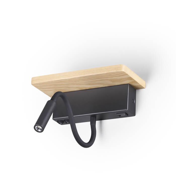 Картинка Бра Odeon Light Hightech Woody 3868/8WL