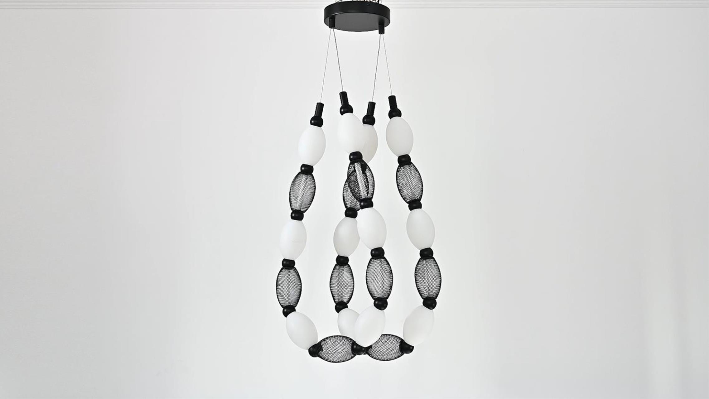 Дополнительная картинка Подвесной светильник Perler 4560-2PC