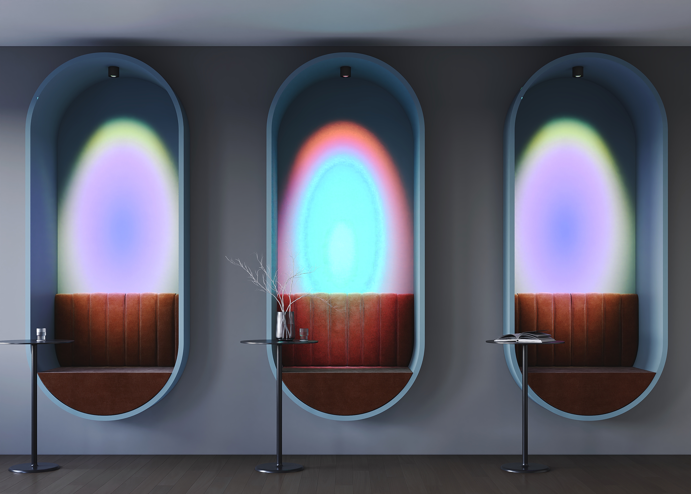 Дополнительная картинка Потолочный светильник Technical C217CL-15W4K-B