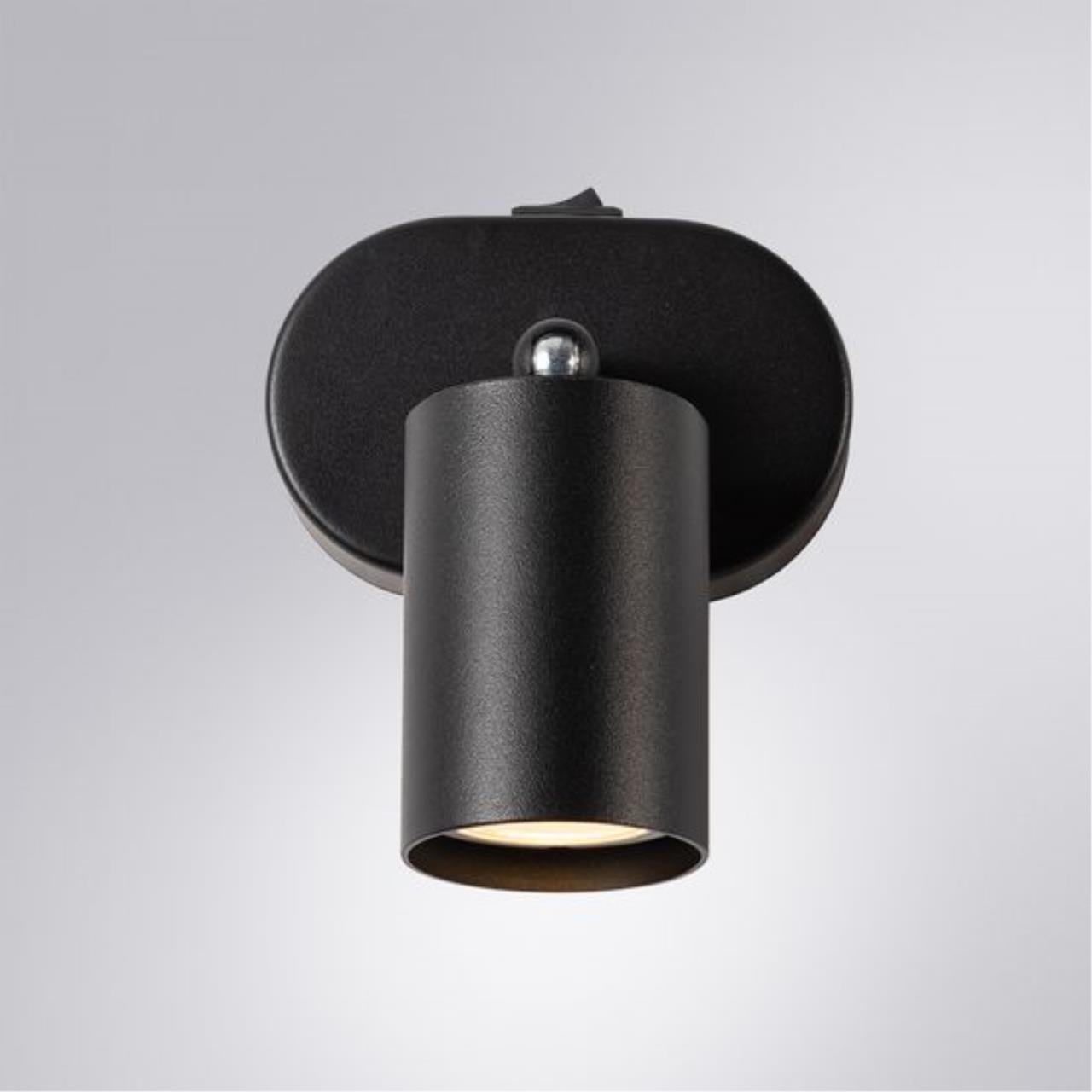 Дополнительная картинка Настенный светильник Arte Lamp AQUARIUS A3226AP-1BK
