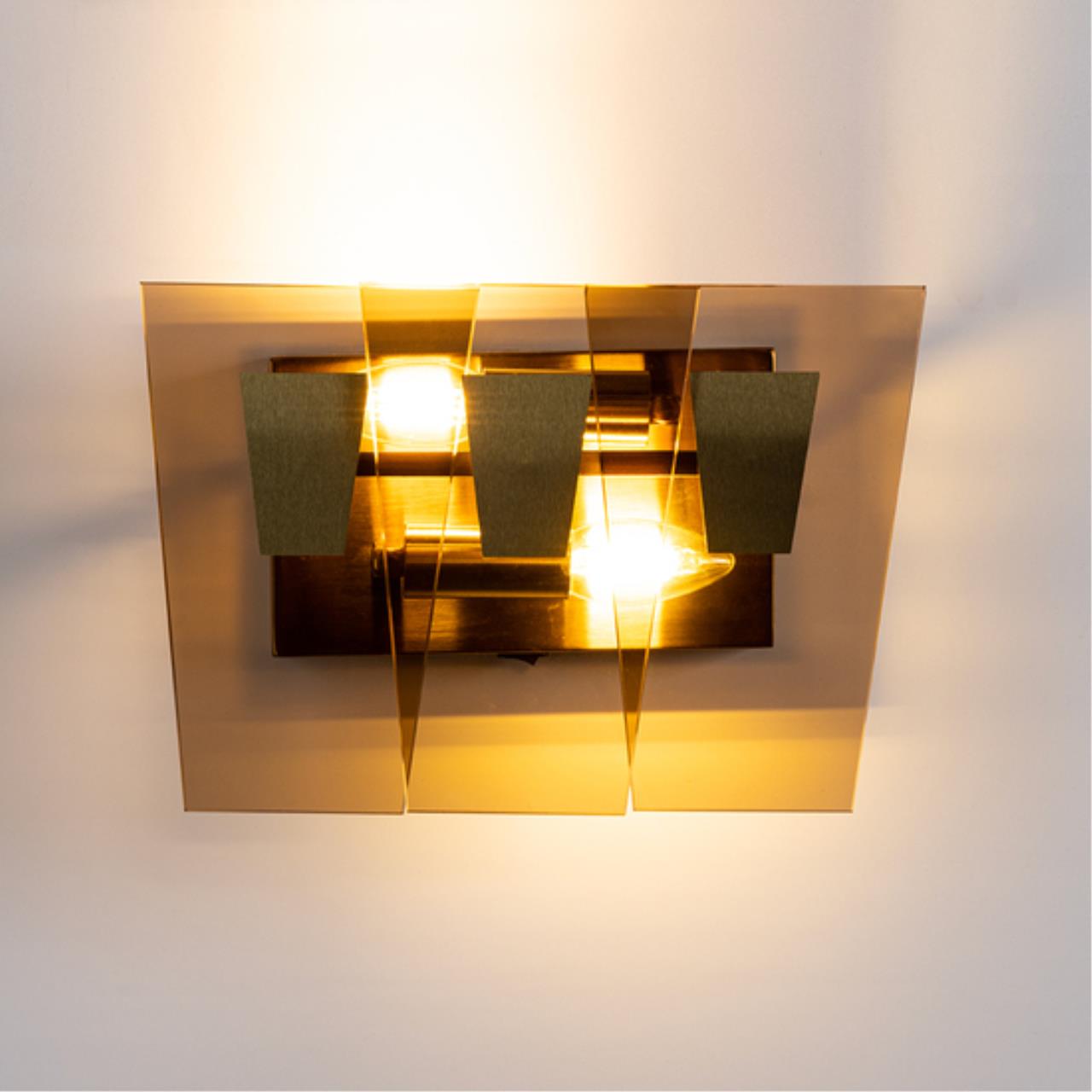 Картинка Настенный светильник Arte Lamp SOPHIA A4066AP-2PB