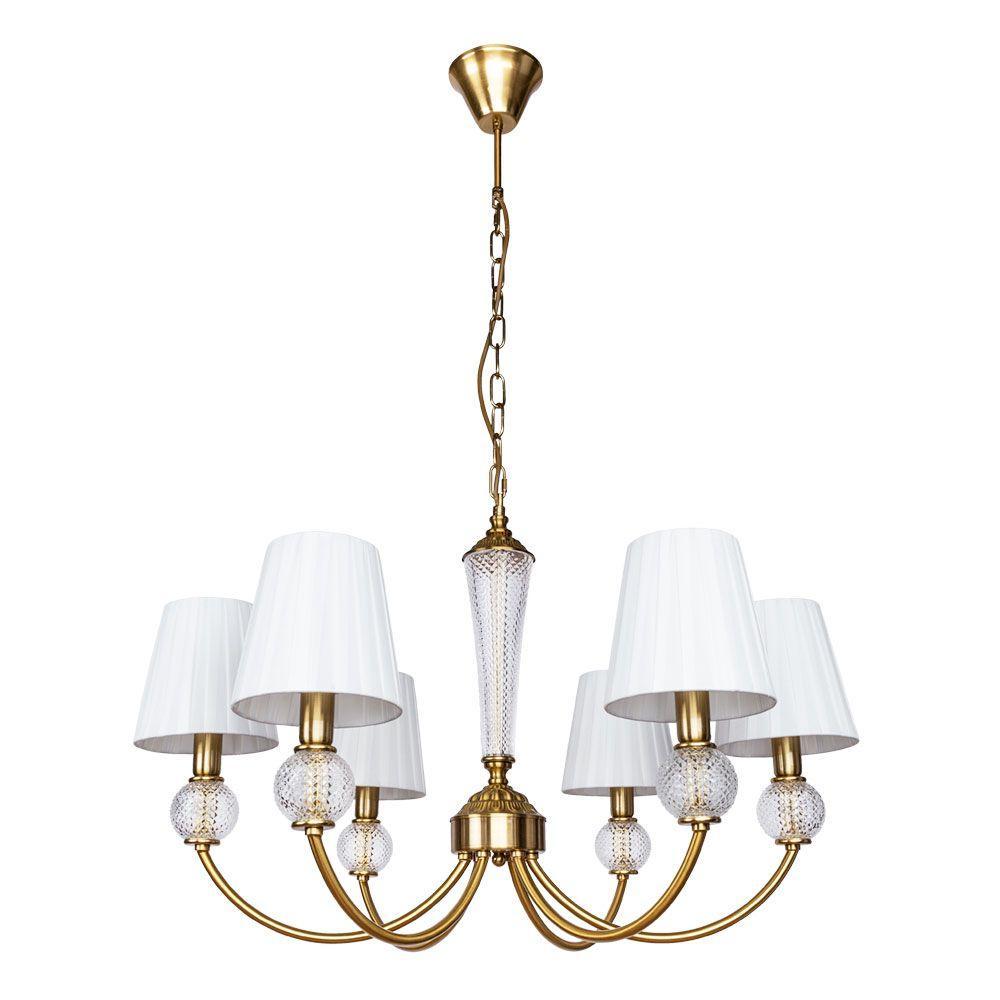 Дополнительная картинка Подвесная люстра Arte Lamp Gracie A7301LM-6PB