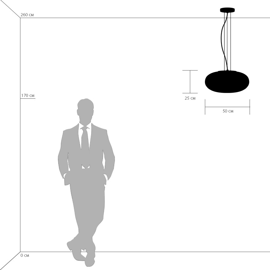 Дополнительная картинка Подвесной светильник Lightstar Meringe 801040