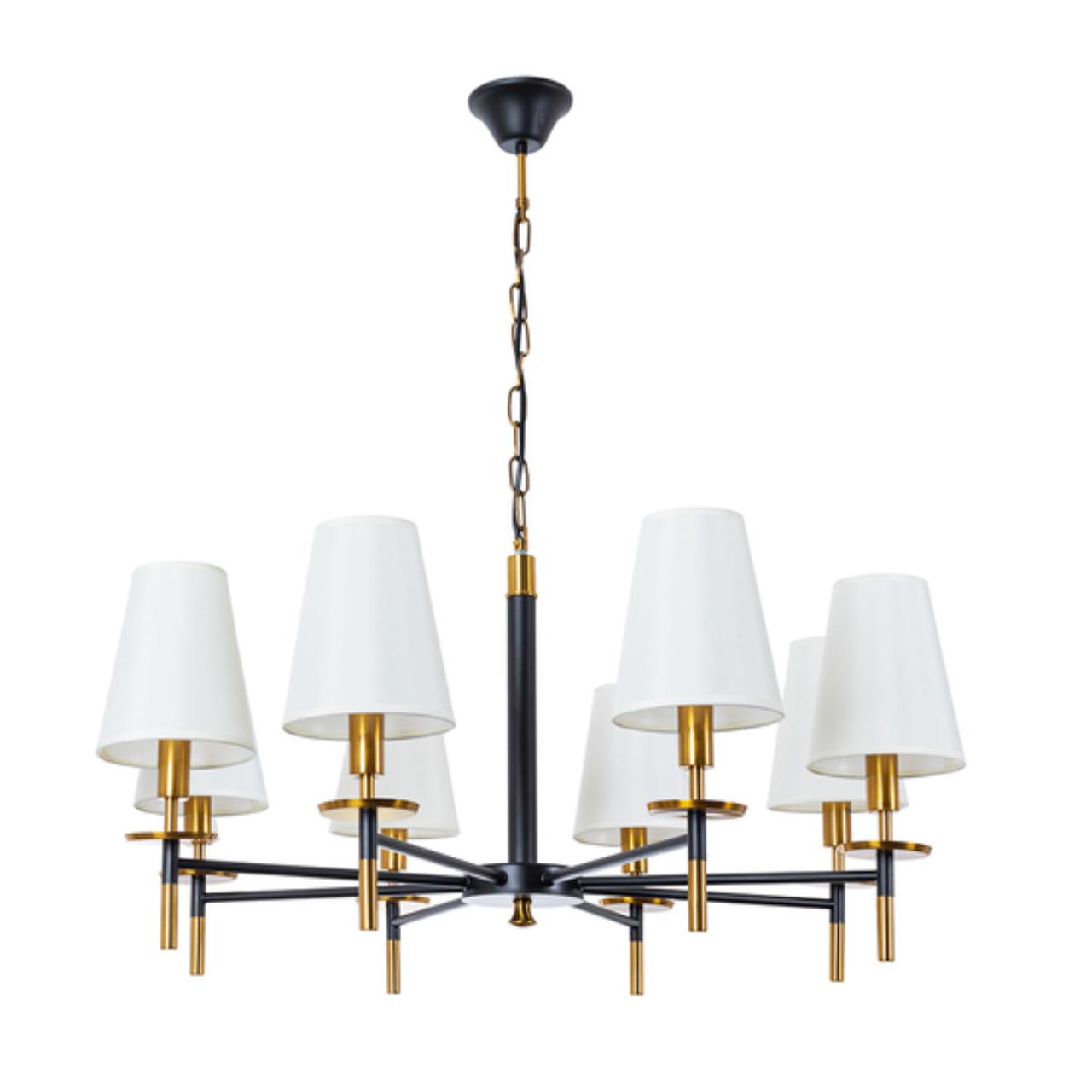 Подвесная люстра Arte Lamp RICCARDO A4075LM-8BK — фото 10
