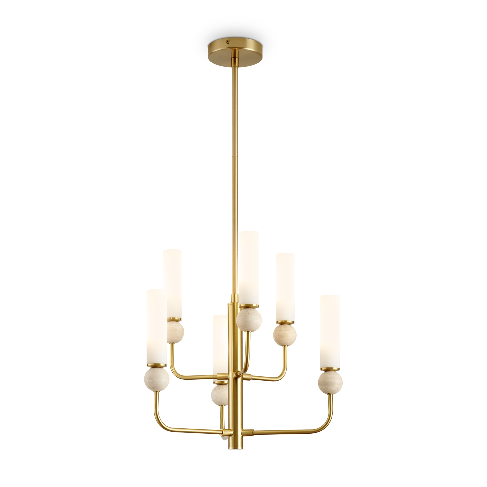 купить Люстра Freya FR5482CL-06BS1 Sunspot в Алматы, svet.kz, доставка по Казахстану 