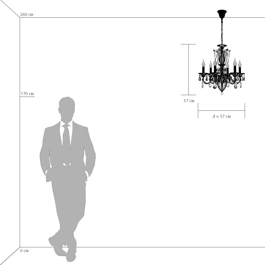 Дополнительная картинка Подвесная люстра Lightstar Schon 790064