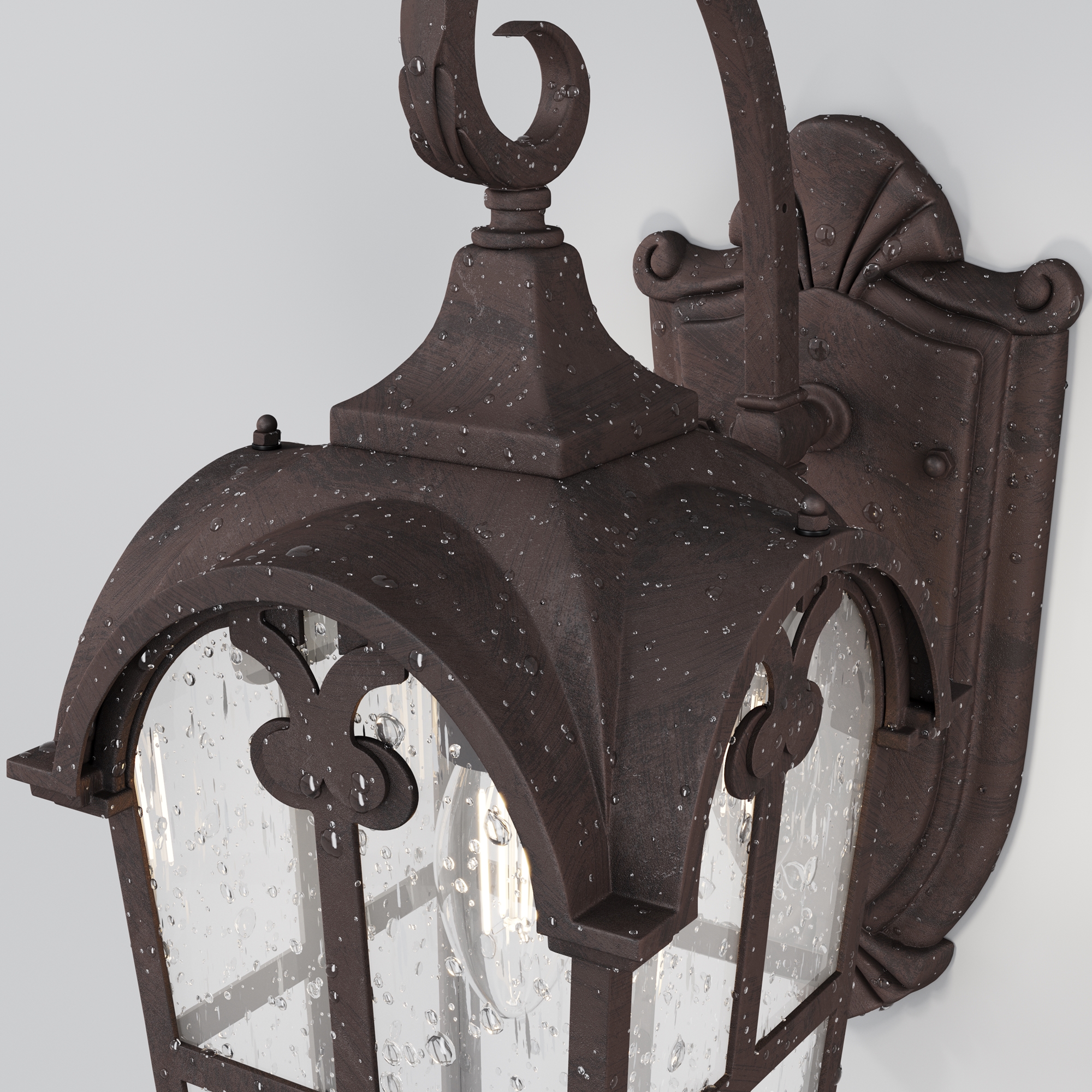 Дополнительная картинка Настенный светильник (бра) Outdoor O413WL-01BZ