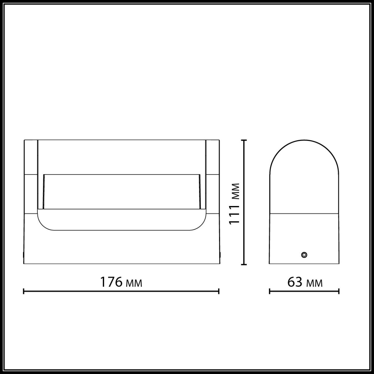 Картинка 7117/12WL Odeon Light  Настенный светильник TWINSET