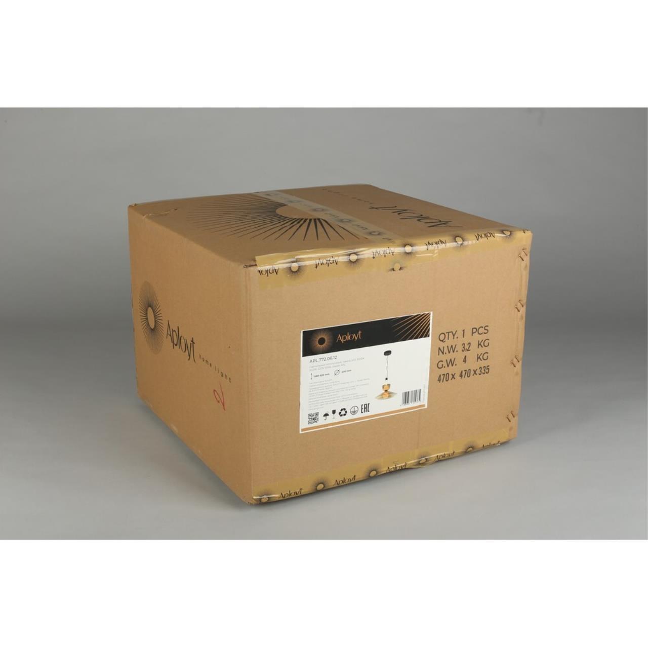 Картинка APL.772.06.12 Светильник подвесной светодиодный Aployt Daga