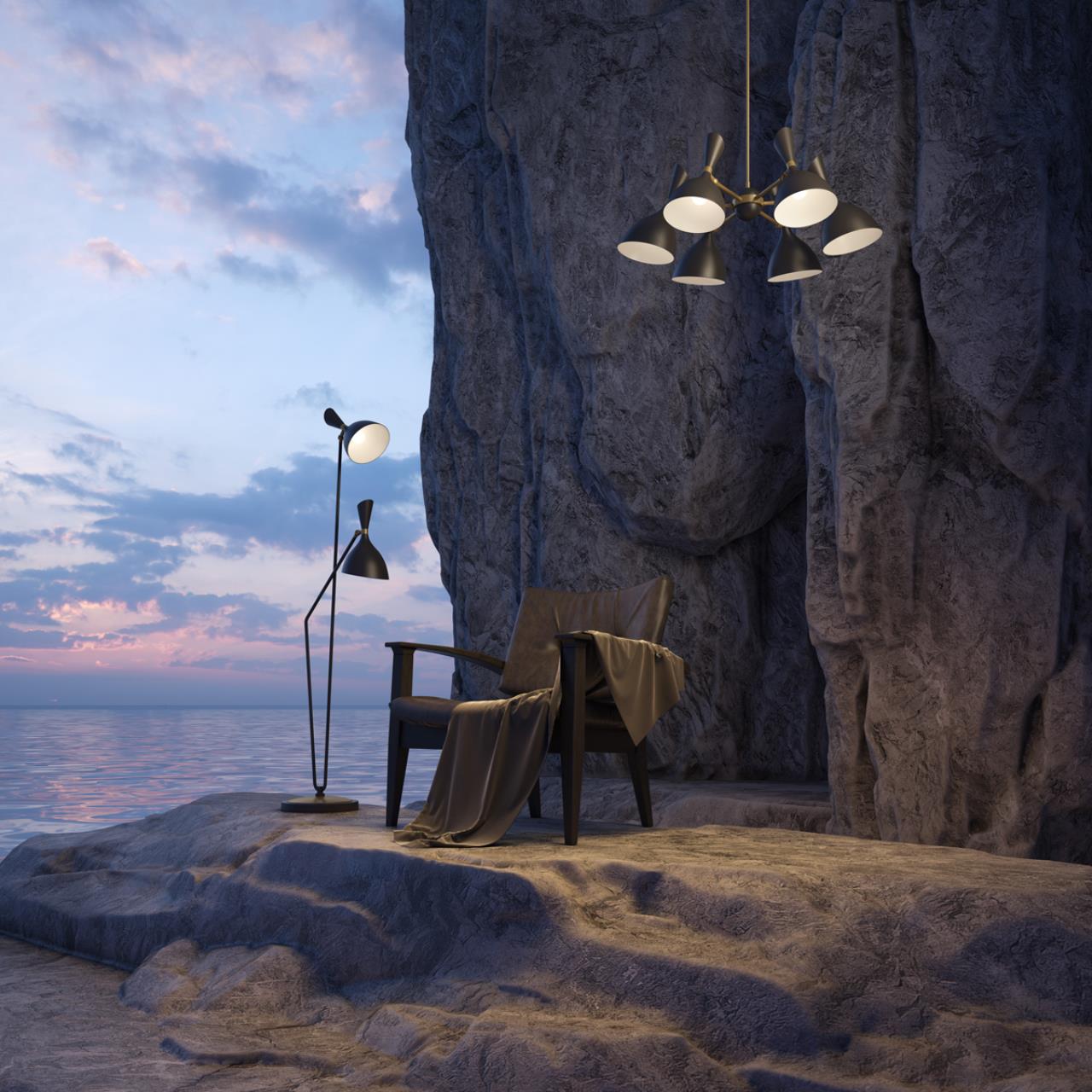 Картинка Подвесная люстра Odeon Light Rasto 4665/6