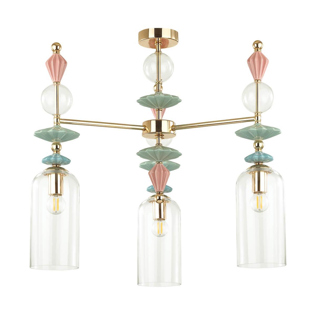 подвесная люстра odeon light classic bizet 4855/3c, доставка по Казахстану 