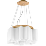 люстры подвесная люстра lightstar nubi legno 802165, доставка по Казахстану 
