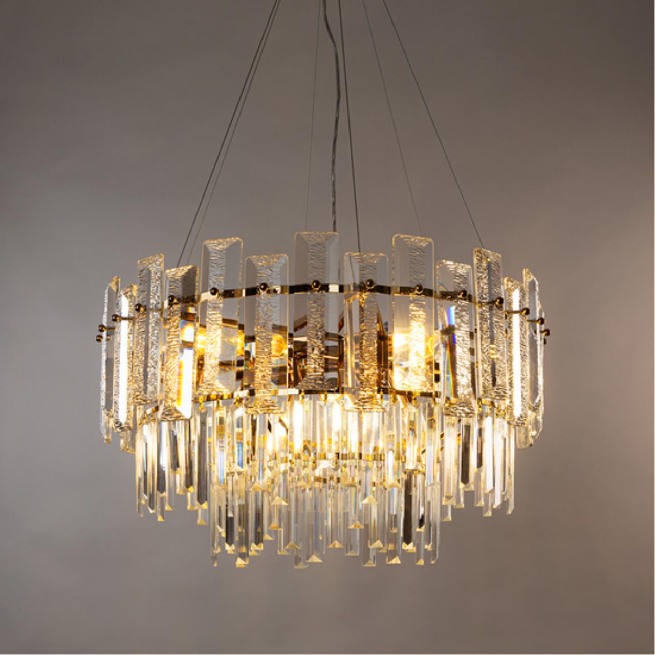 Дополнительная картинка Подвесная люстра Arte Lamp NICOLETTA A1052SP-10GO